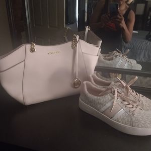 Michael kor purse and matching shoes